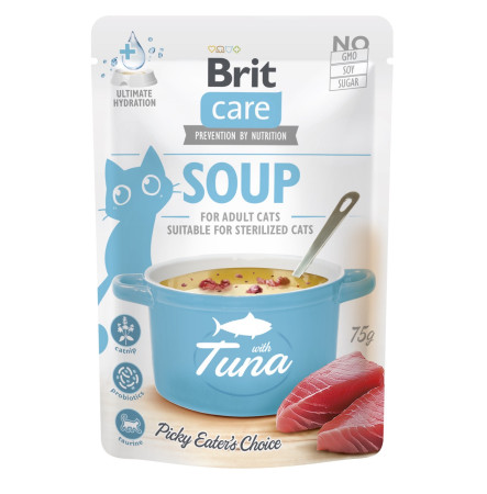 Brit Care Soup Суп з тунцем для котів 75 г